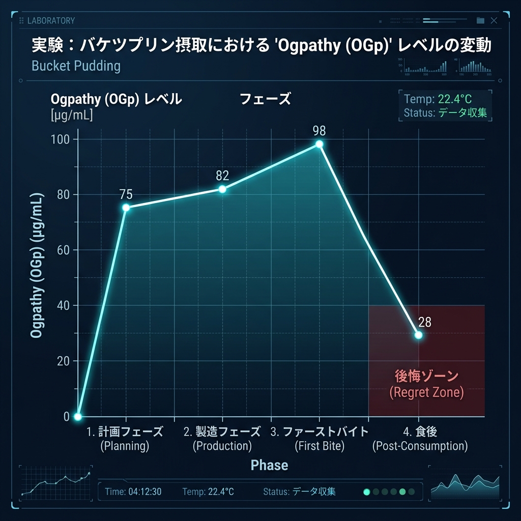 バケツプリンにおけるオグパシー推移グラフ